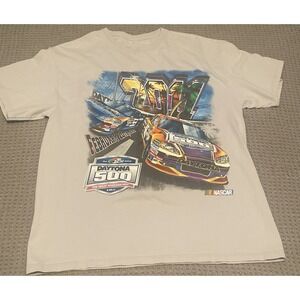 NASCAR Daytona 500 T-Shirt Men's Size L 2011 Florida Racing